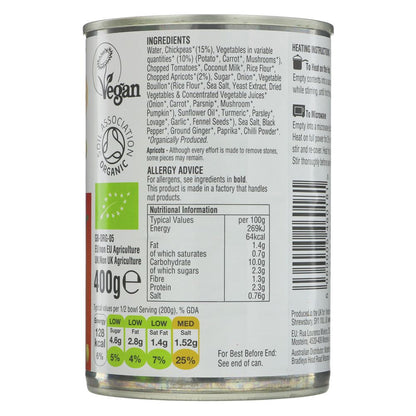 Chickpea and Apricot Tagine 400g - Geo Organics - Tagine - Eco Natural Products
