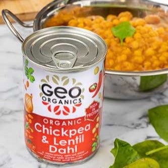 Chickpea & Lentil Dahl 400g - Geo Organics - Dahl - Eco Natural Products