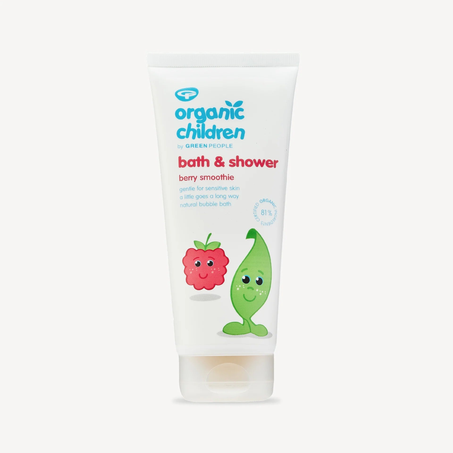 Children Bath & Shower Berry Smoothie 200ml - Eco Natural Products - Green People - Baby Bathing