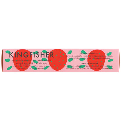 Children Strawberry Toothpaste 100ml - Kingfisher - Toothpaste - Kingfisher