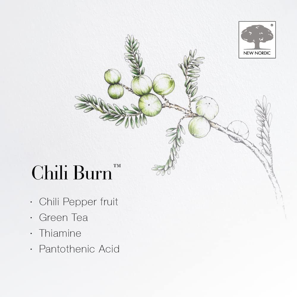 Chili Burn 60 Tablets - New Nordic - Botanical & Food Supplements - Eco Natural Products