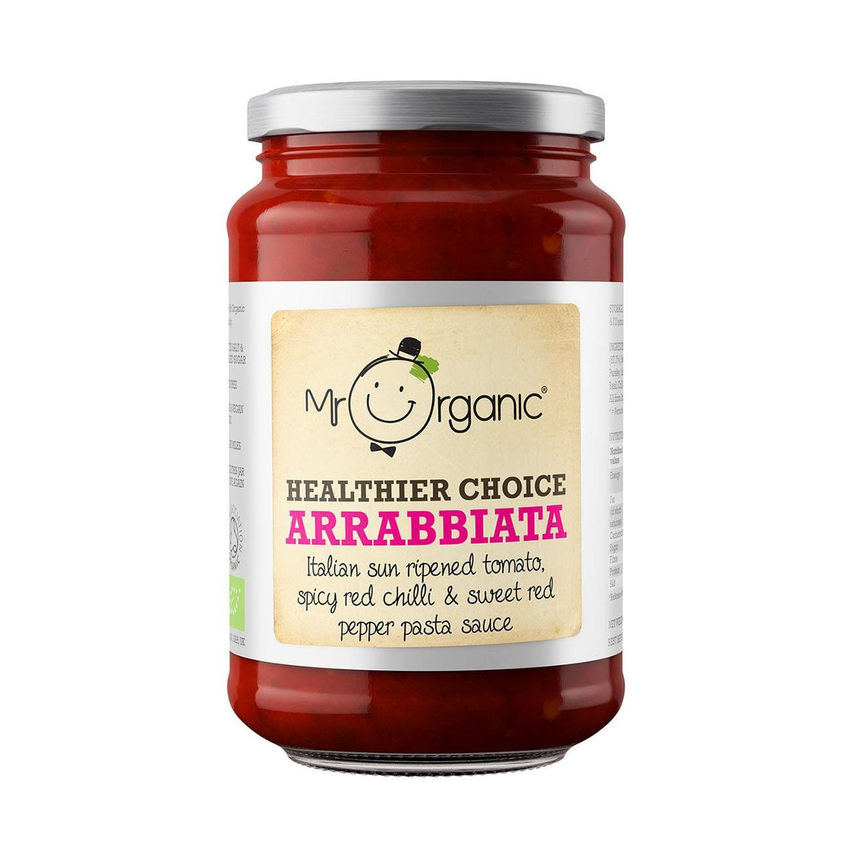 Chilli Arrabbiata Pasta Sauce 350g - Mr Organic - Pasta Sauce - Eco Natural Products