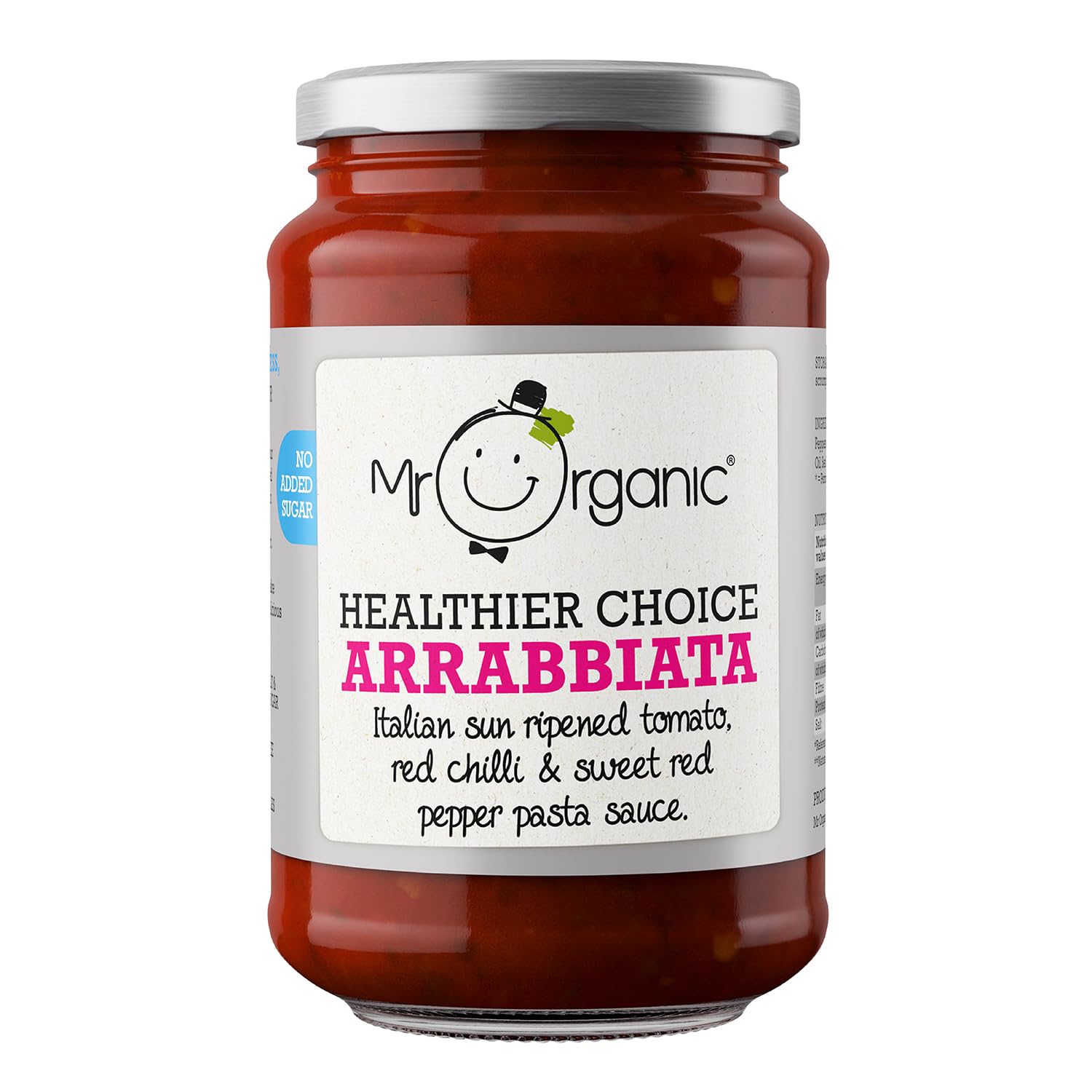 Chilli Arrabbiata Pasta Sauce 350g - Eco Natural Products - Mr Organic - Pasta Sauce