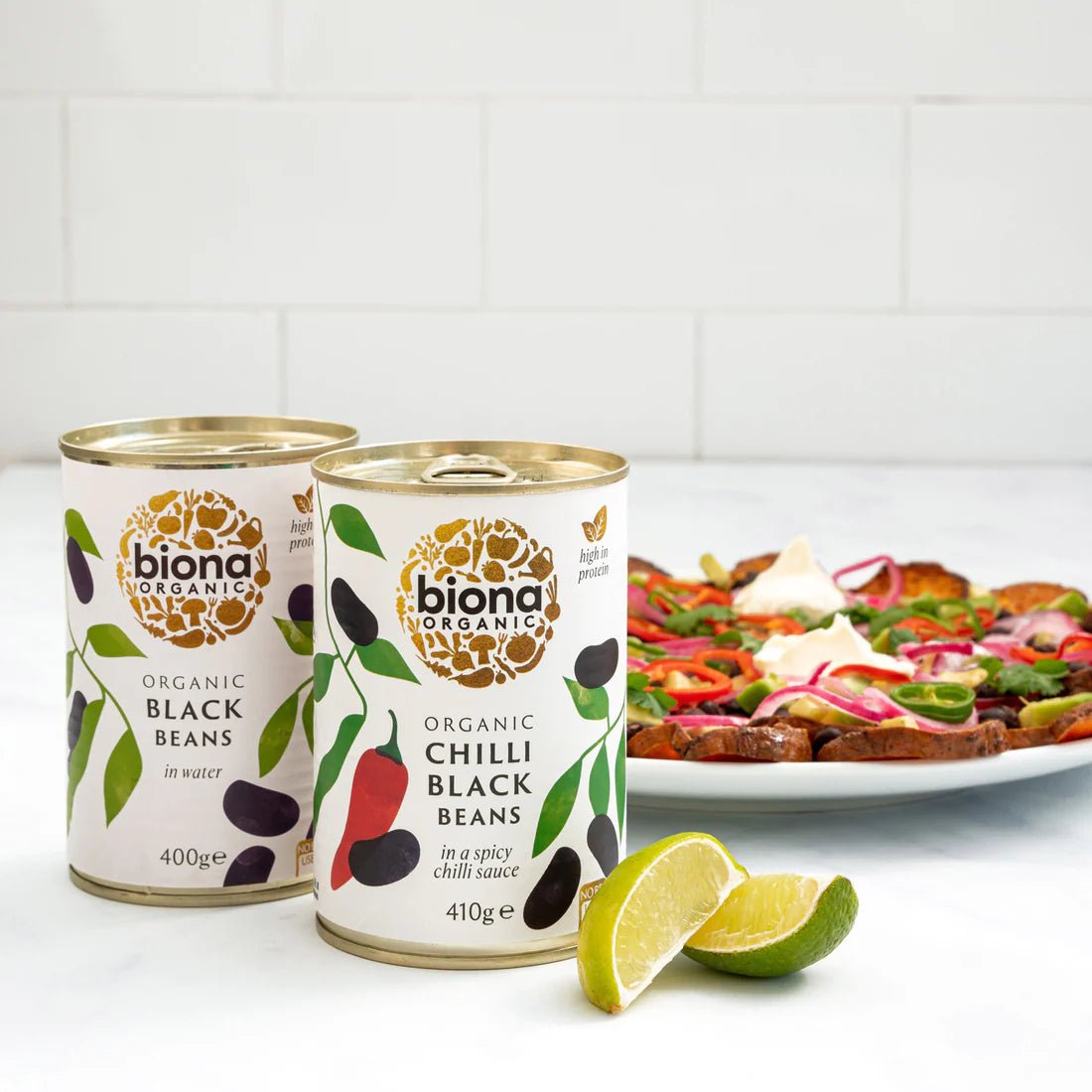 Chilli Black Beans Organic 400g - Biona - Preserved Vegetables - Eco Natural Products