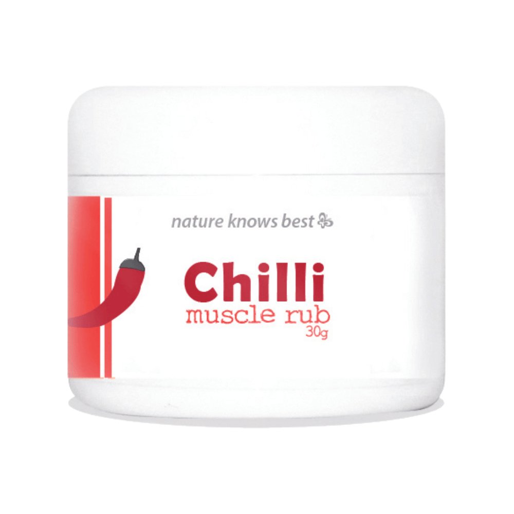 Chilli Muscle Rub (Hot Balm) 30g [BLACK FRIDAY] - Eco Natural Products - Power Health - Balm