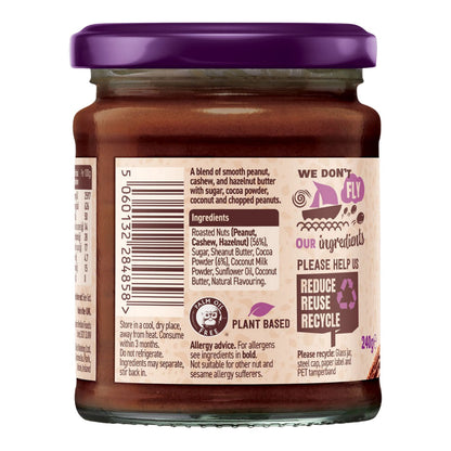 Chocca Crunchy Chocolate Spread 240g - Meridian - Spread - Eco Natural Products
