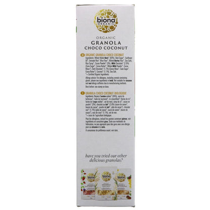 Choco - Coco Crunchy Granola Organic 375g - Biona - Granola - Eco Natural Products