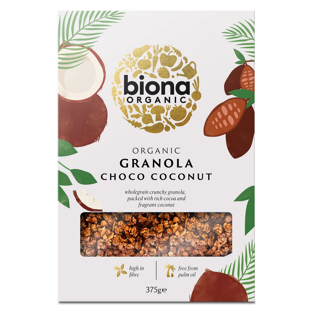 Choco - Coco Crunchy Granola Organic 375g - Biona - Granola - Eco Natural Products