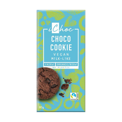 Chocolate Choco Cookie 80g - iChoc - Chocolate - Eco Natural Products