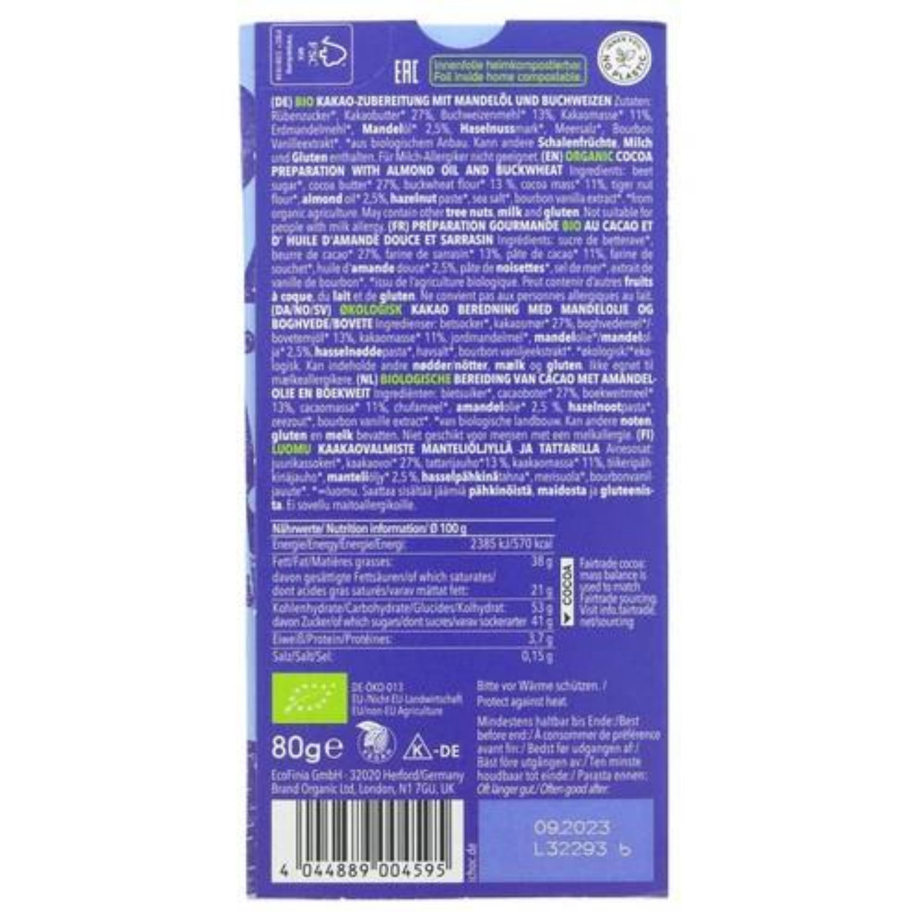 Chocolate Classic 80g BBE 05.2026 - iChoc - iChoc