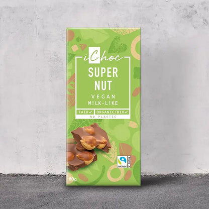 Chocolate Super Nut 80g - iChoc - Chocolate - Eco Natural Products
