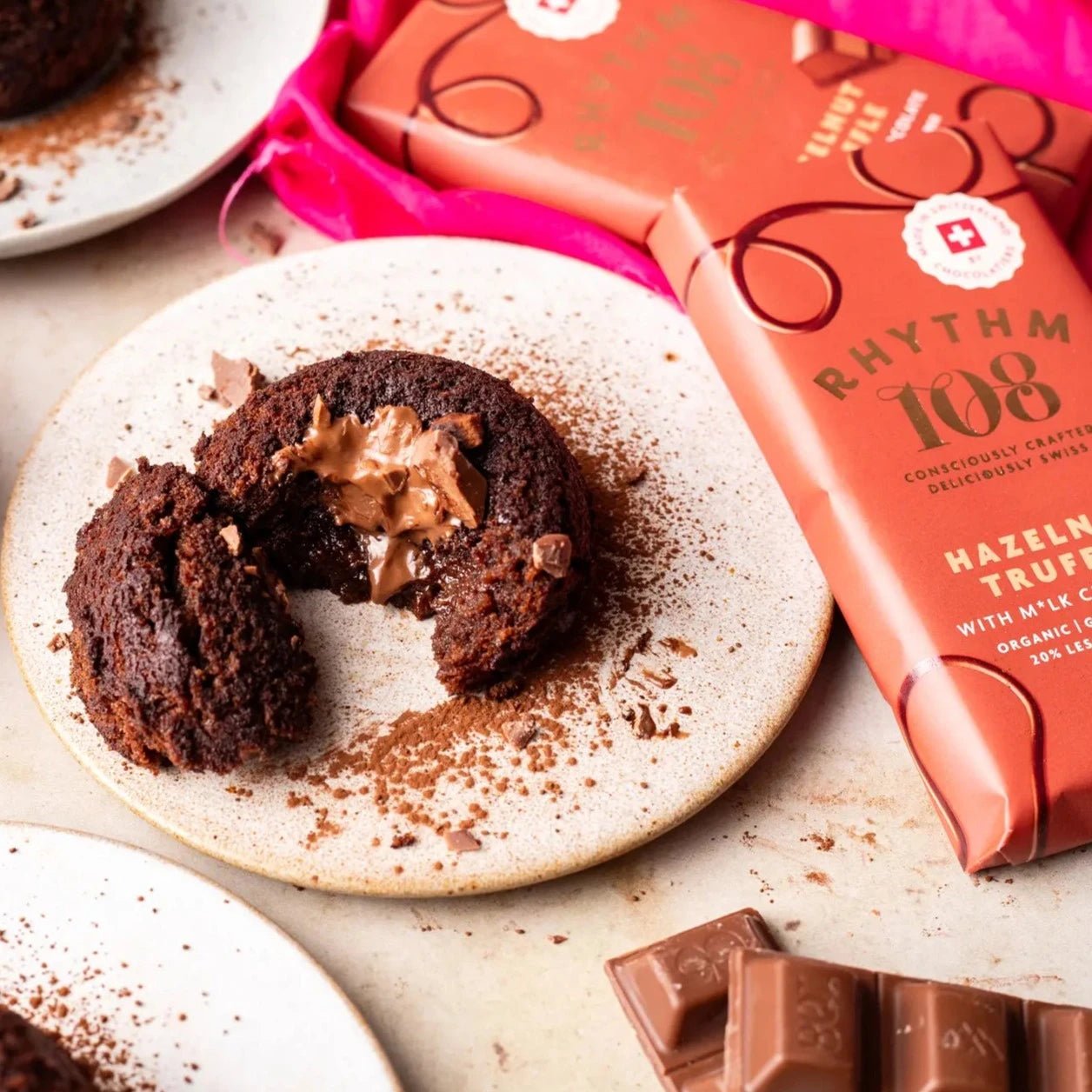 Chocolate Tablet Hazelnut Truffle - Rhythm 108 - Chocolate - Eco Natural Products