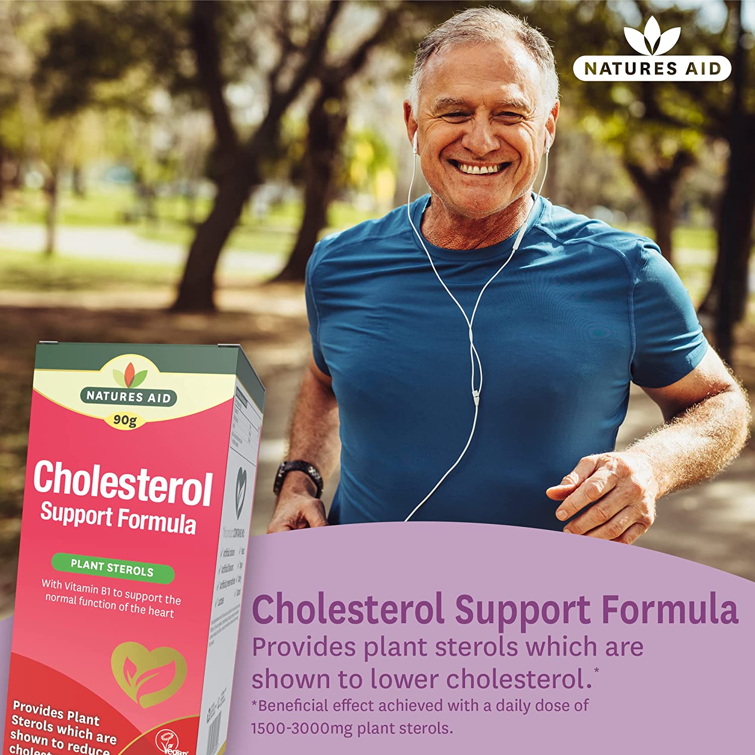 Cholesterol Support Formula 90g - Natures Aid - Vitamins & Supplements - Eco Natural Products