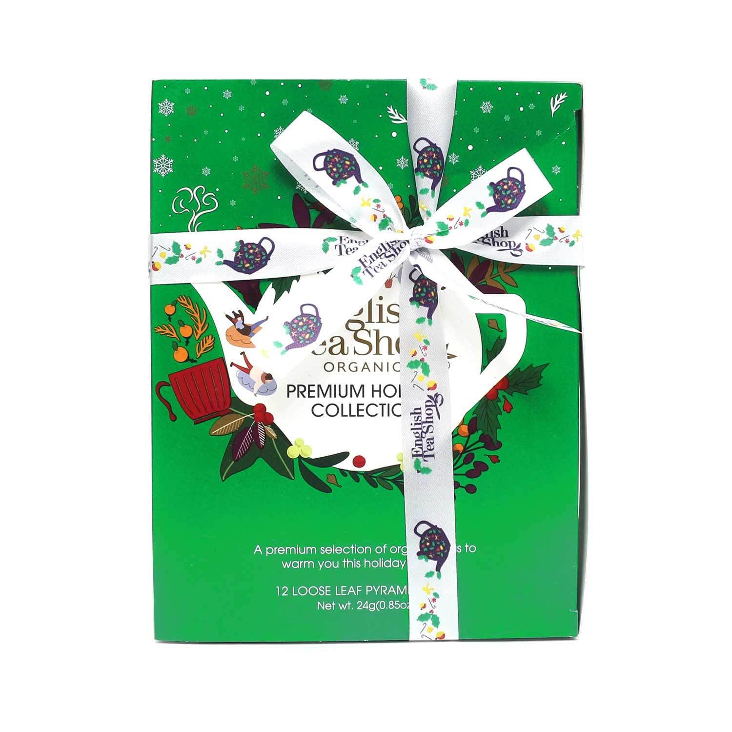 Christmas Ornament Prism 12 Pyramid Tea Bags - Eco Natural Products - English Tea Shop - Tea