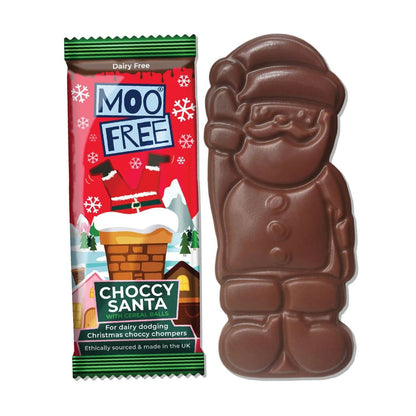Christmas Santa Bar Cereal Balls 30g - Moo Free - Chocolates - Moo Free