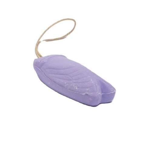 Cigale on a Cord Lavander 125g - FouFour - Savon de Marseille - Bar Soap - Eco Natural Products