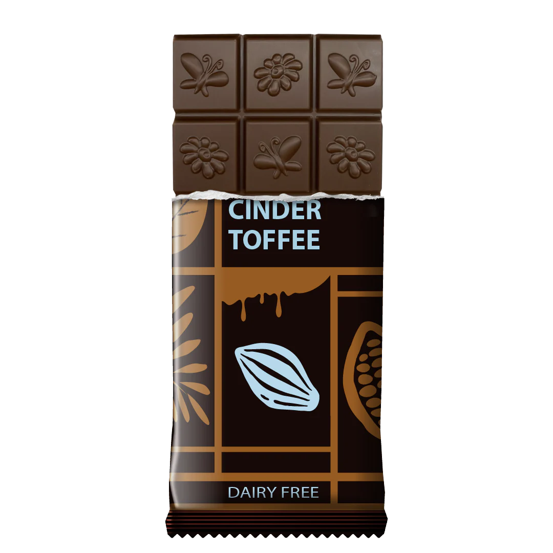 Cinder Toffee Cocoa Dairy Free & Vegan Premium Bar 80g