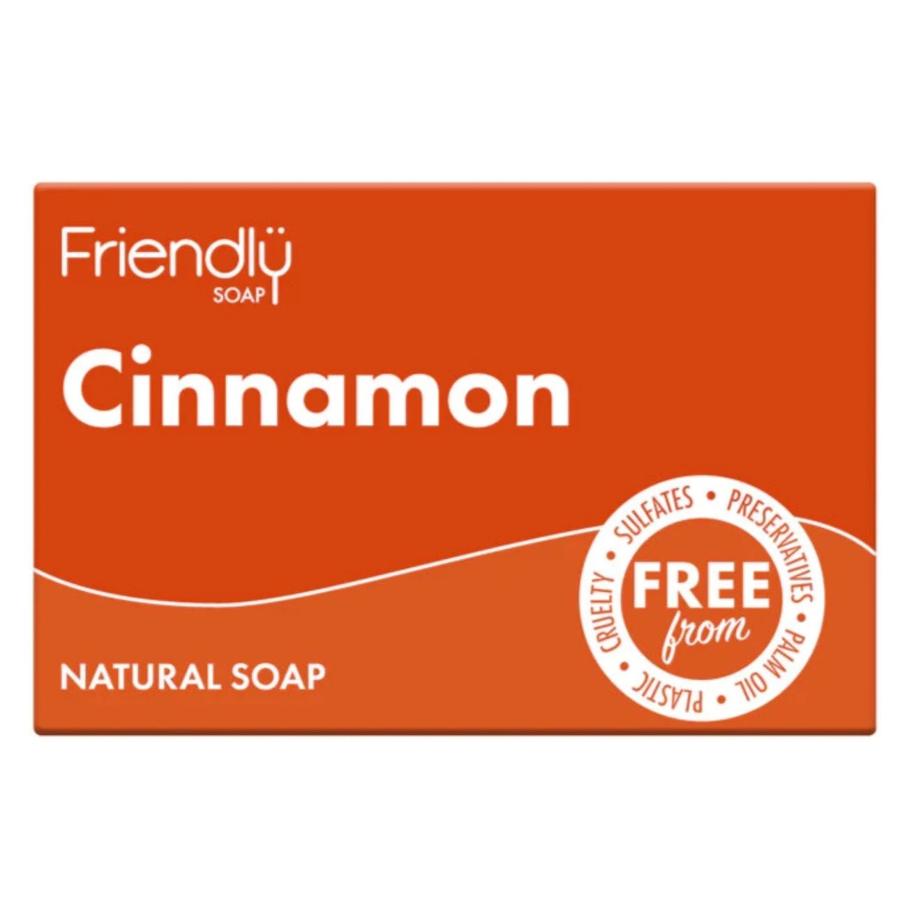 Cinnamon & Cedarwood Soap 95g - Friendly Soap - Bar Soap - Eco Natural Products