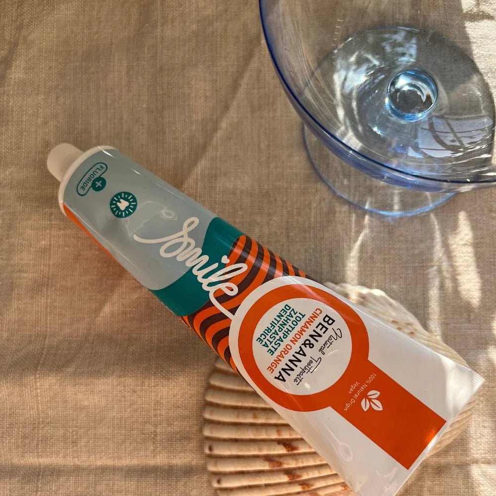 Cinnamon Orange with Fluoride Toothpaste Tube 75ml - Eco Natural Products - Ben & Anna - Toothpaste