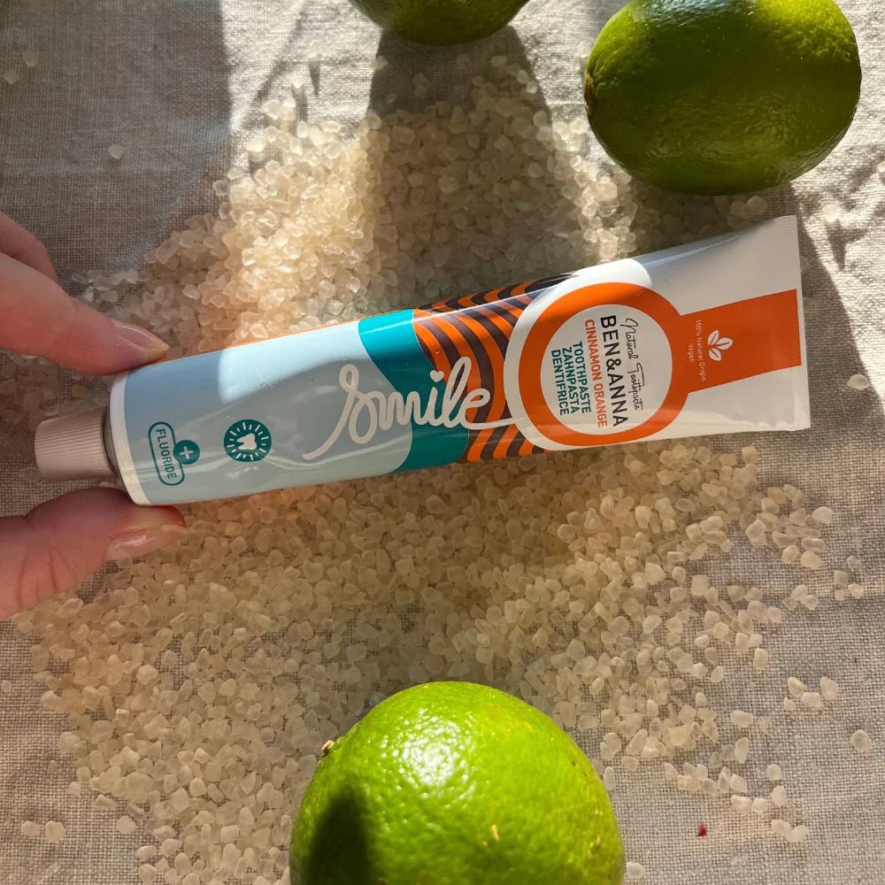 Cinnamon Orange with Fluoride Toothpaste Tube 75ml - Ben & Anna - Toothpaste - Eco Natural Products