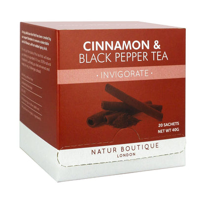 Cinnamon Tea with Black Pepper 20 Sachets - Natur Boutique - Herbal tea - Eco Natural Products