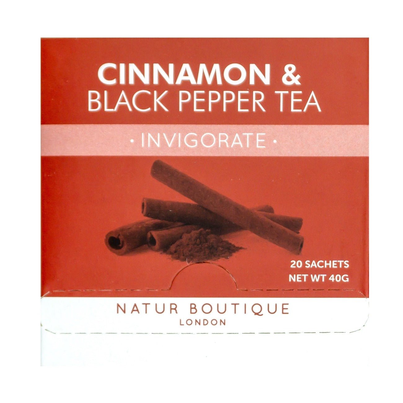 Cinnamon Tea with Black Pepper 20 Sachets - Eco Natural Products - Natur Boutique - Herbal tea