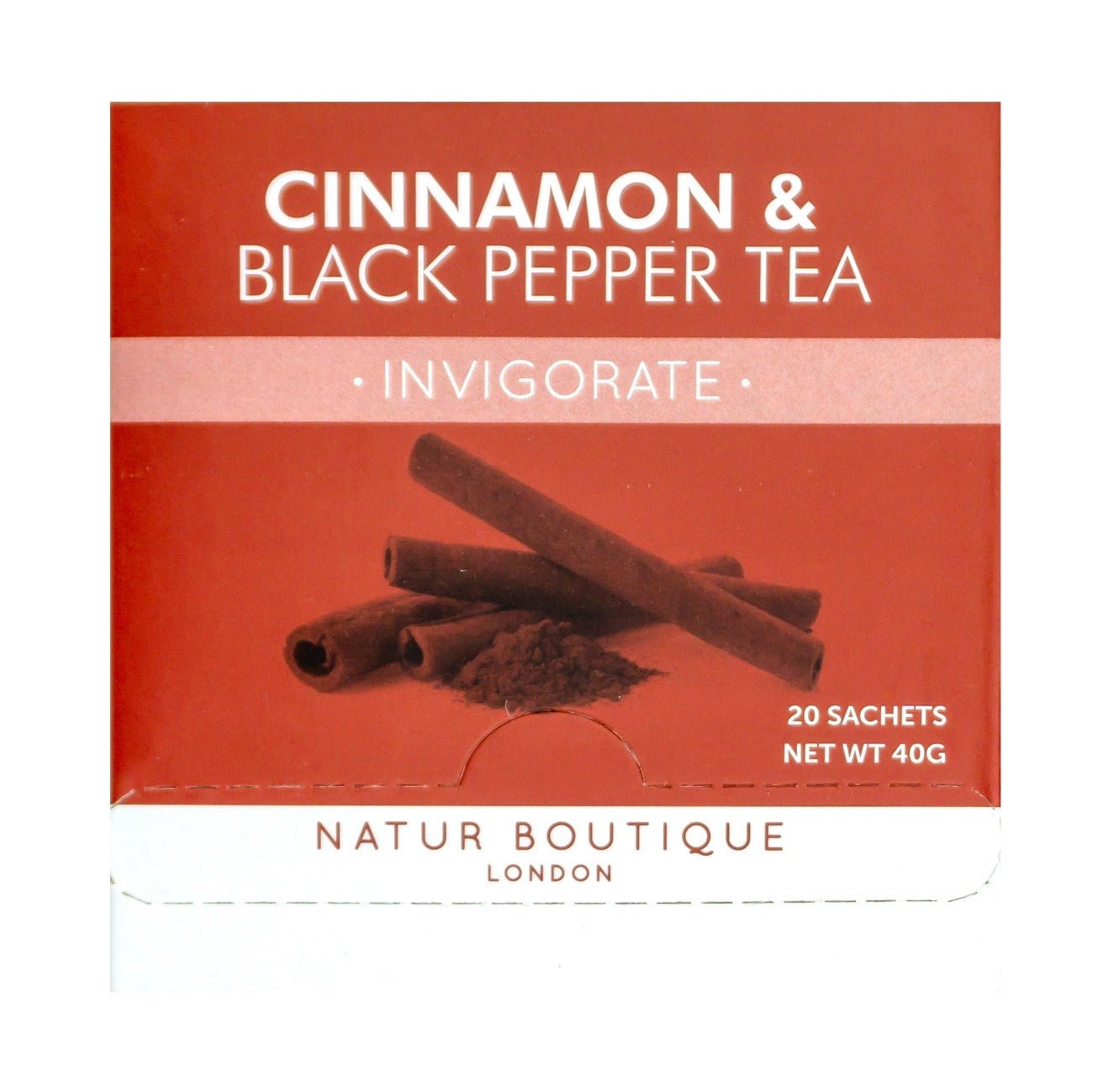 Cinnamon Tea with Black Pepper 20 Sachets - Natur Boutique - Herbal tea - Eco Natural Products