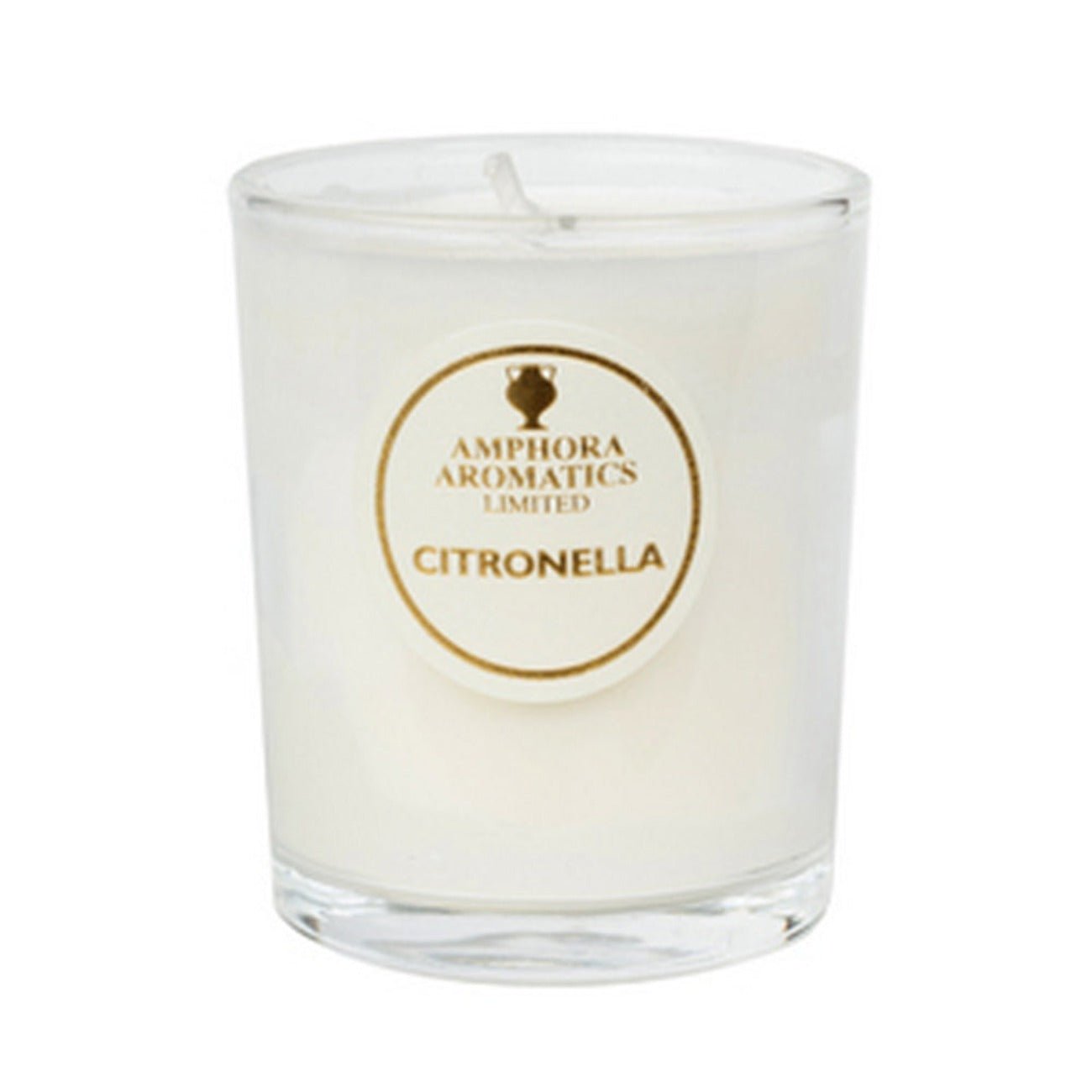 Citronella Mini Pot Candle - Eco Natural Products - Amphora Aromatics - Candle