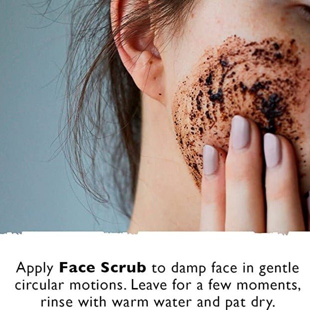 Citrus Blend Coffee Face Scrub 100ml - Eco Natural Products - Up Circle - Face Scrubs