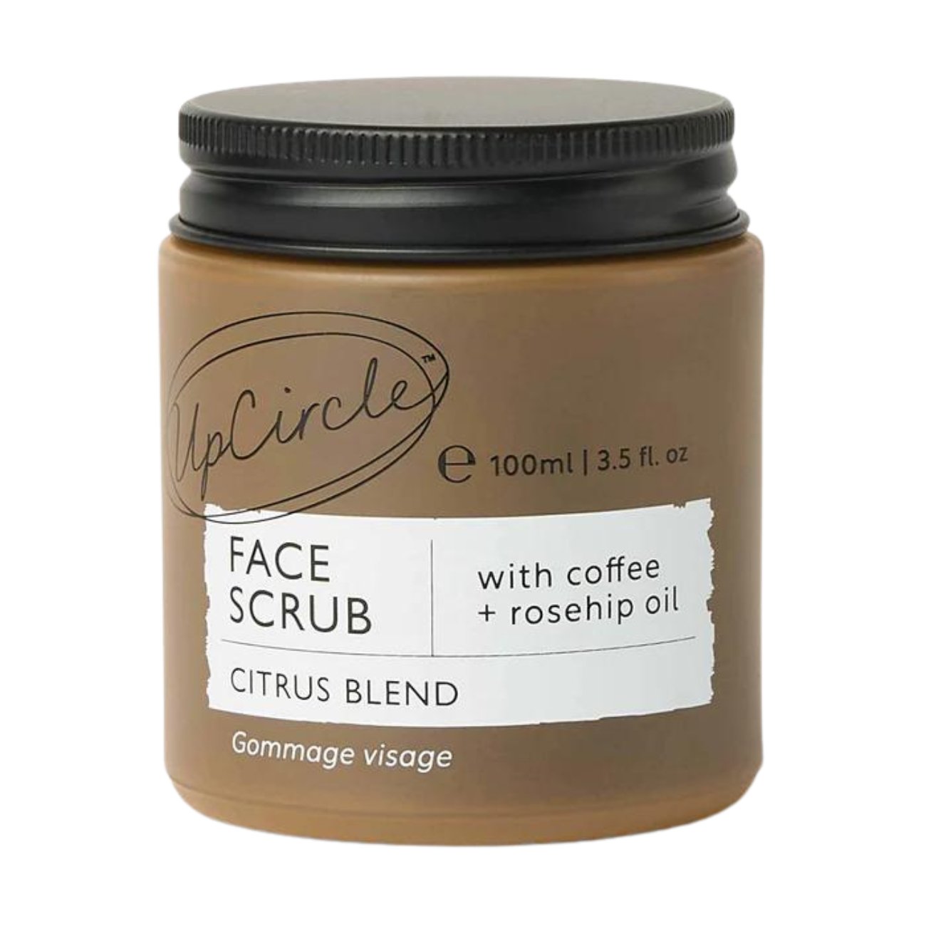 Citrus Blend Coffee Face Scrub 100ml - Eco Natural Products - Up Circle - Face Scrubs