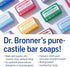 Citrus Pure - Castile Bar Soap 140g - Eco Natural Products - Dr. Bronner - Bar Soap