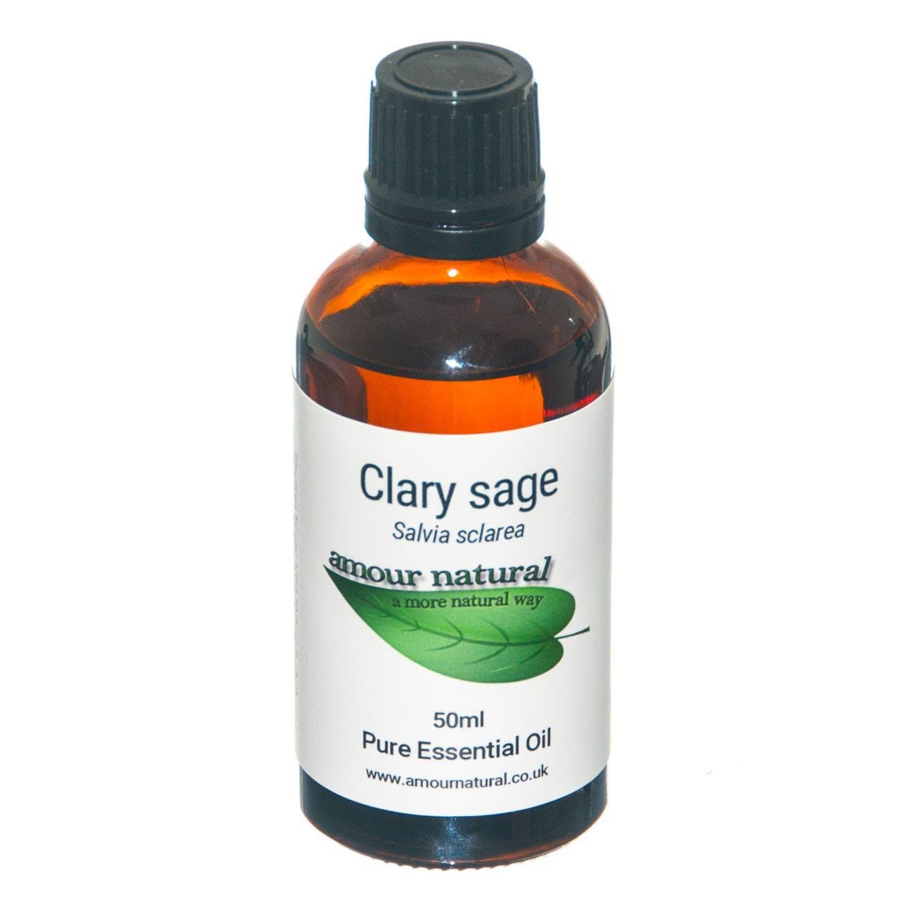Clary Sage Essential Oil 50ml - Amour Natural - Eco Natural Products