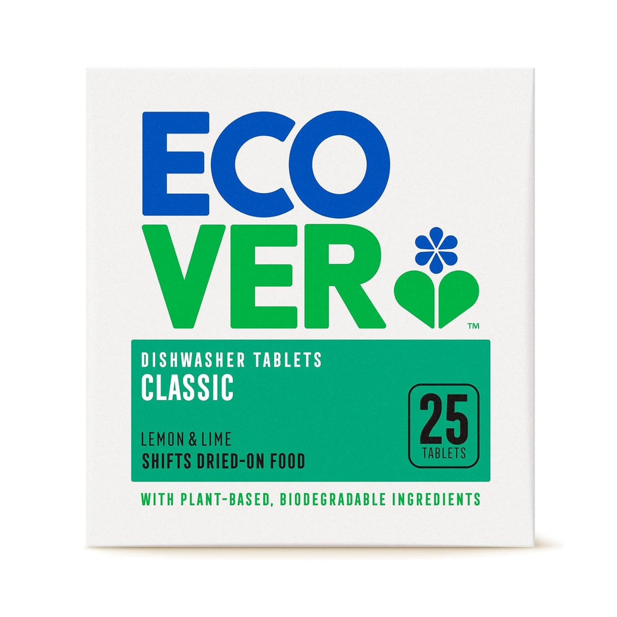Classic Dishwasher 25 Tablets - Ecover - Dishwasher Tablets - Eco Natural Products