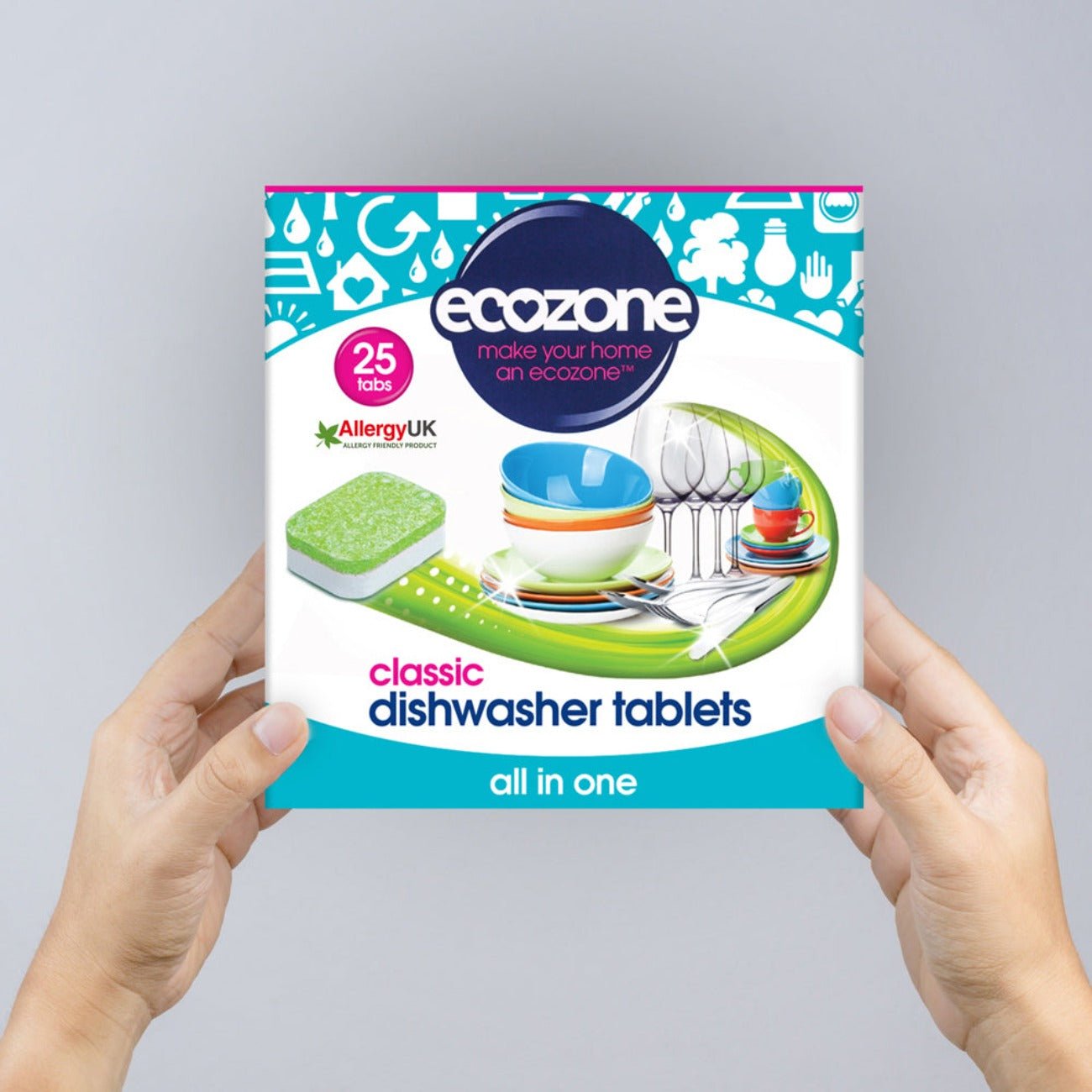 Classic Dishwasher 25 Tablets - Ecozone - Eco Natural Products