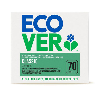 Classic Dishwasher 70 Tablets - Ecover - Dishwasher tablets - Eco Natural Products