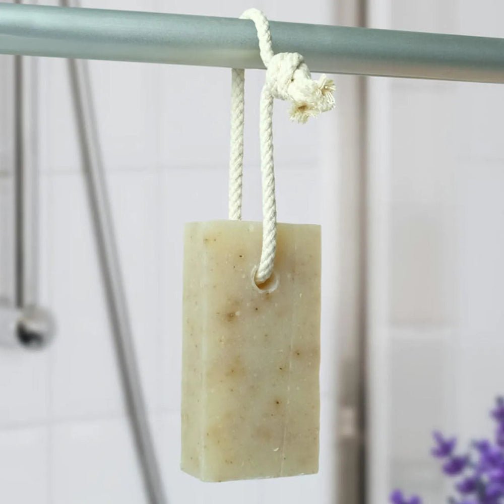 Classic Lavender Soap On A Rope 125g - Friendly Soap - Bar Soap - Friendly Soap