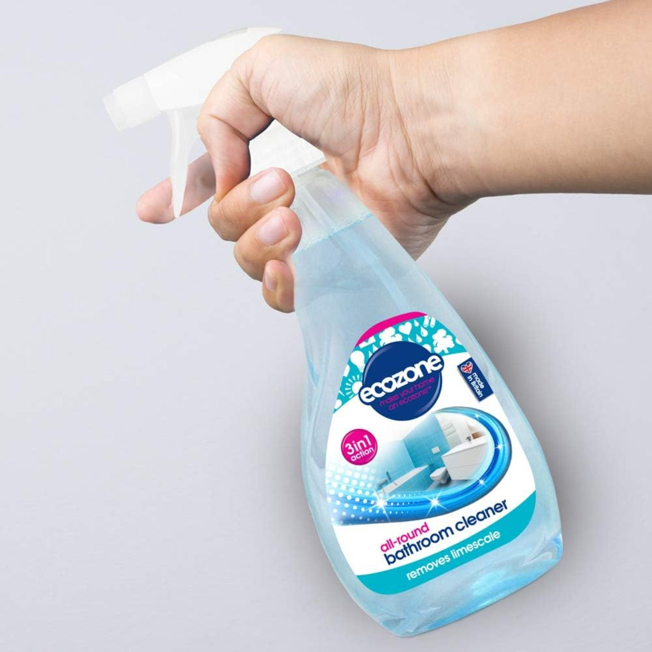 3 in 1 Bathroom Cleaner Spray 500ml