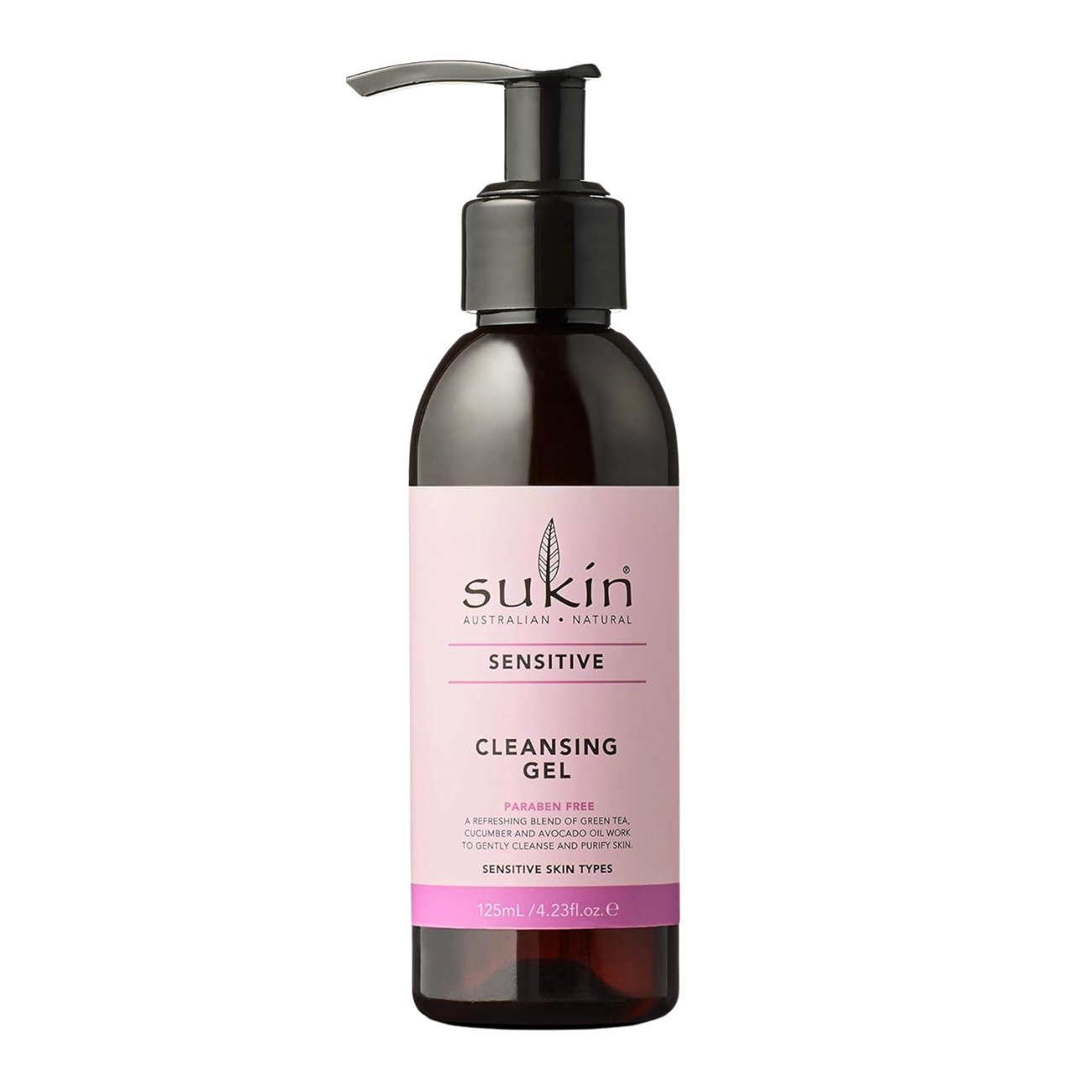 Cleansing Gel Sensitive 125ml - Eco Natural Products - Sukin - Cleansing gel