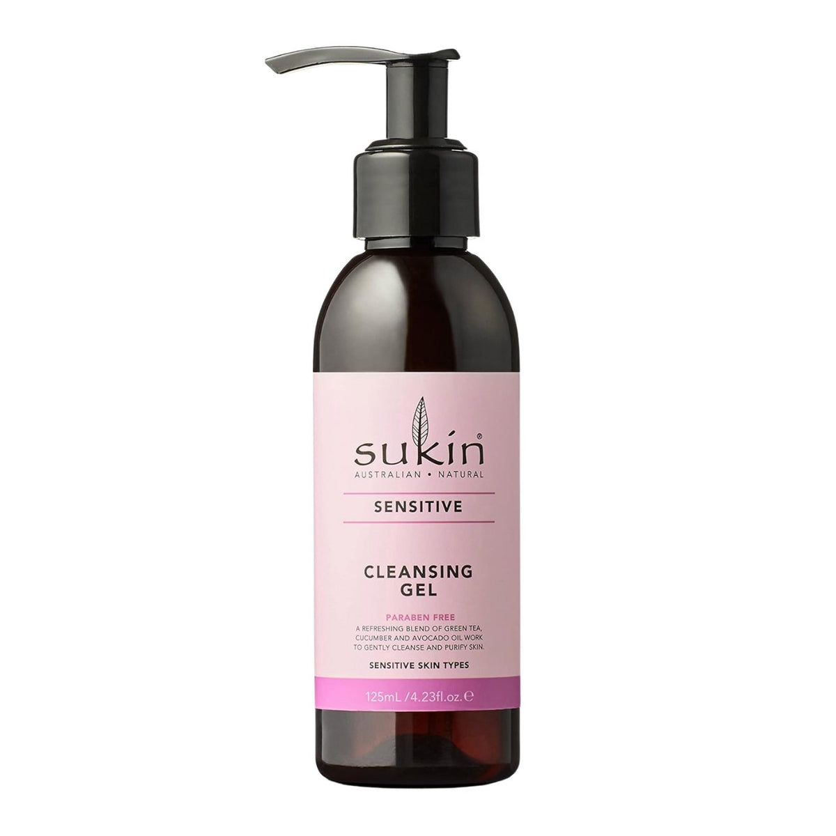 Cleansing Gel Sensitive 125ml - Sukin - Cleansing gel - Eco Natural Products