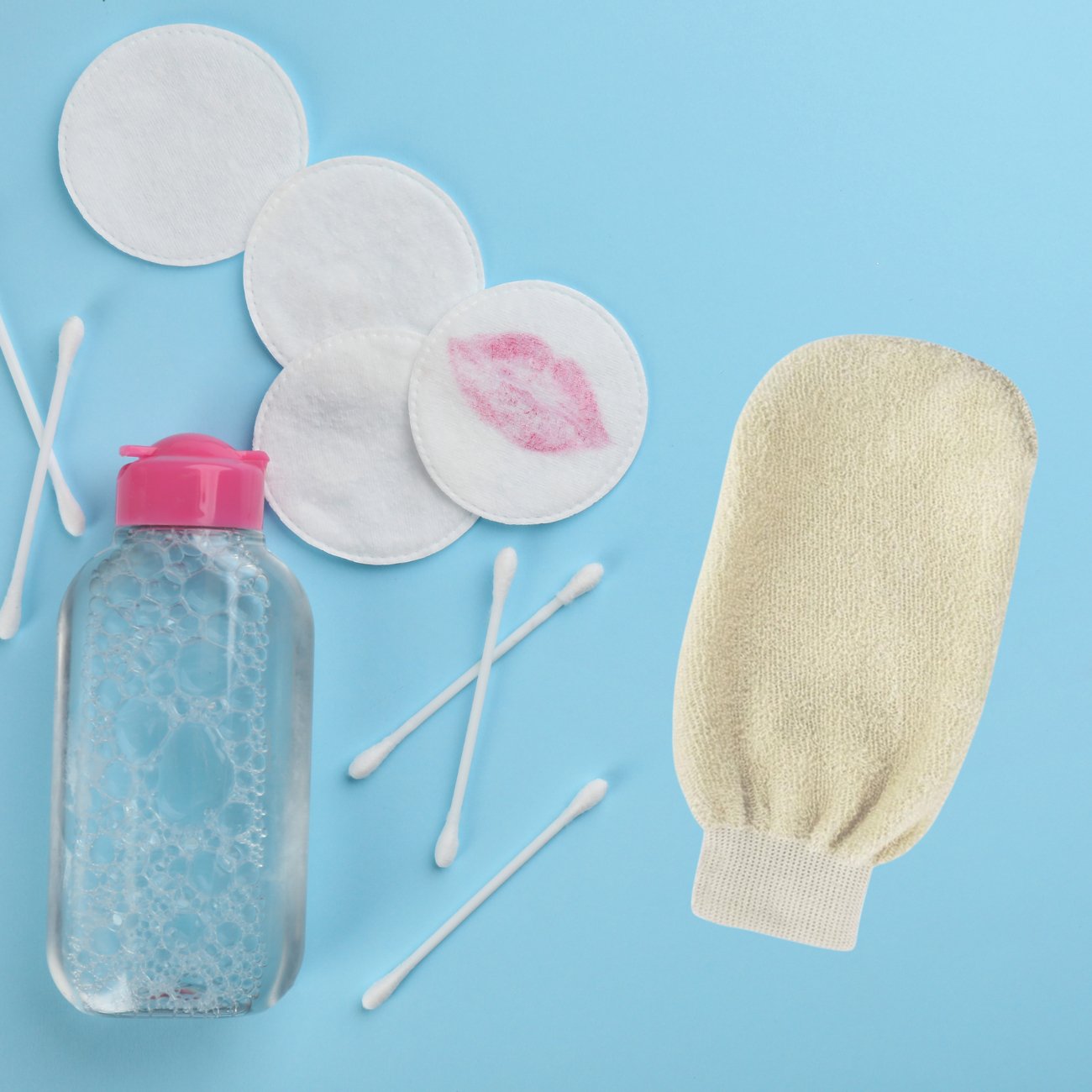 Cleansing Glove Organic Cotton 21x12cm - Avril - Cleansing glove - Eco Natural Products