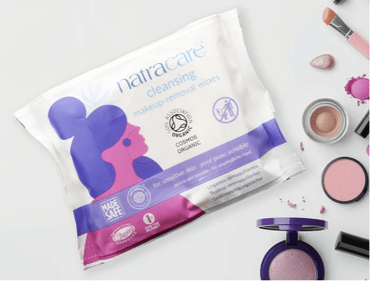 Cleansing Make Up Removal Wipes Sensitive Skin 20 Per Pack - Natracare - Wipes - Natracare