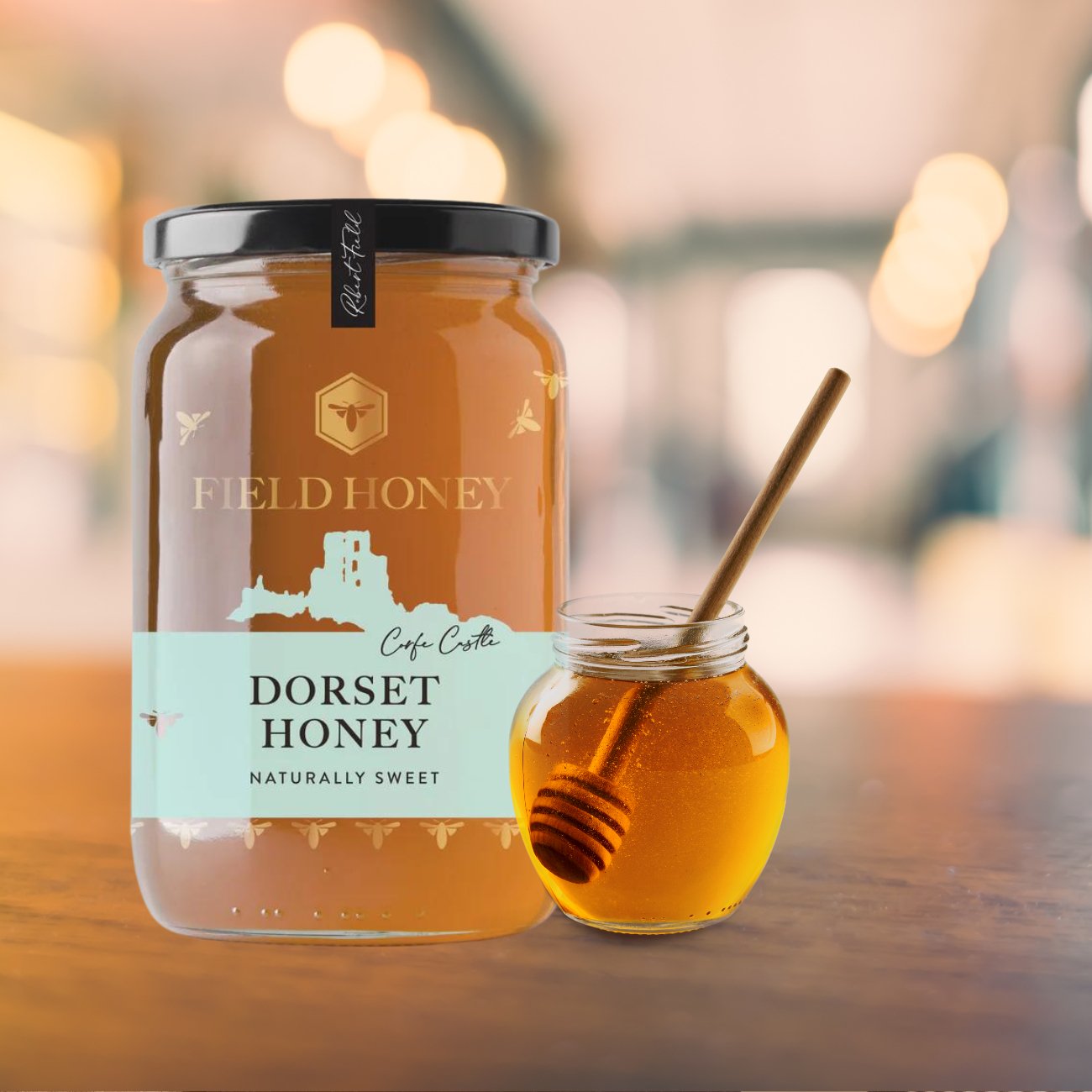 Clear Dorset Honey 370g - Eco Natural Products - Field Honey - Honey