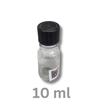 Clear Glass Bottle Dropper Cap 10ml - Amphora Aromatics - Home & Garden - Eco Natural Products