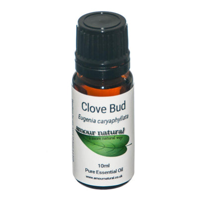 Clove Bud Essential Oil 10ml - Amour Natural - Massage Oil - Eco Natural Products