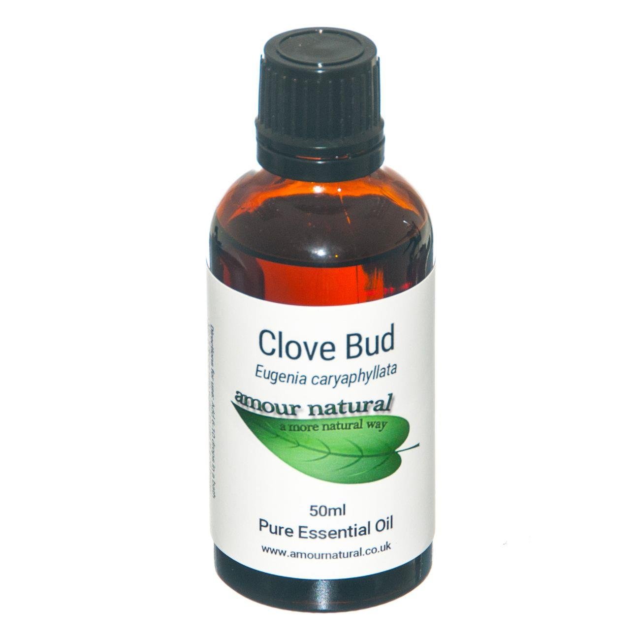 Clove Bud Essential Oil 50ml - Amour Natural - Massage Oil - Eco Natural Products