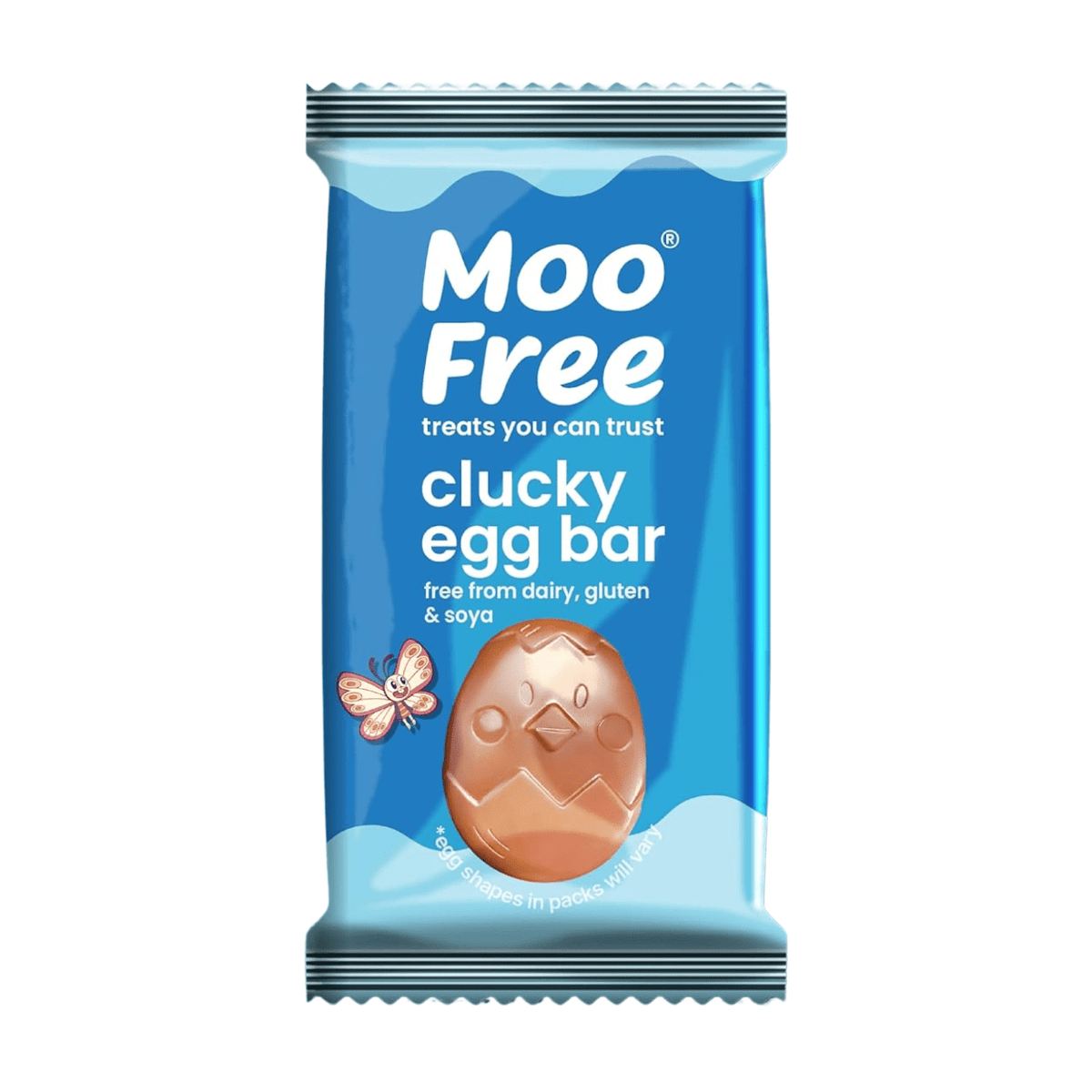 Clucky Egg Bar Easter 15g - Moo Free - Chocolates - Moo Free