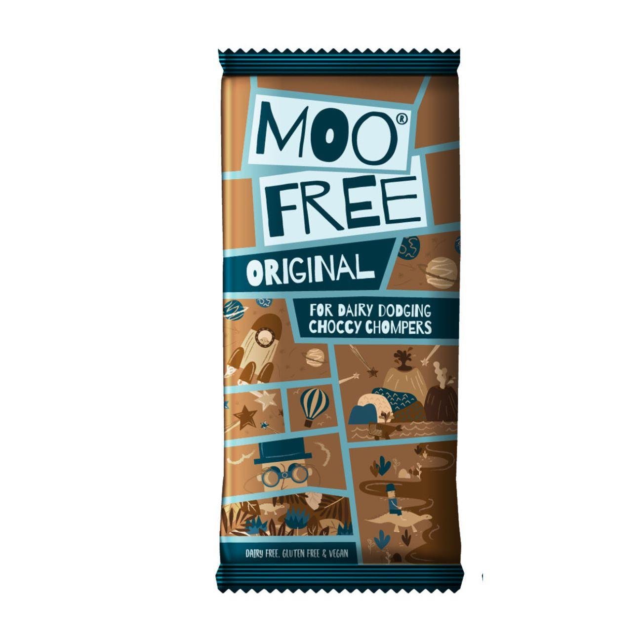 Cocoa Chocolate Bar 80g - Eco Natural Products - Moo Free - Chocolate bar