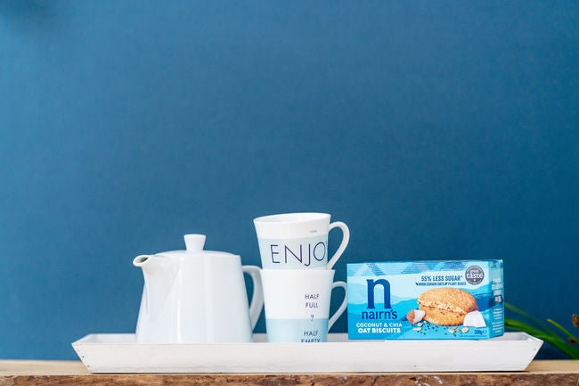 Coconut and Chia Oat Biscuit 200g - Nairns - Biscuits - Eco Natural Products