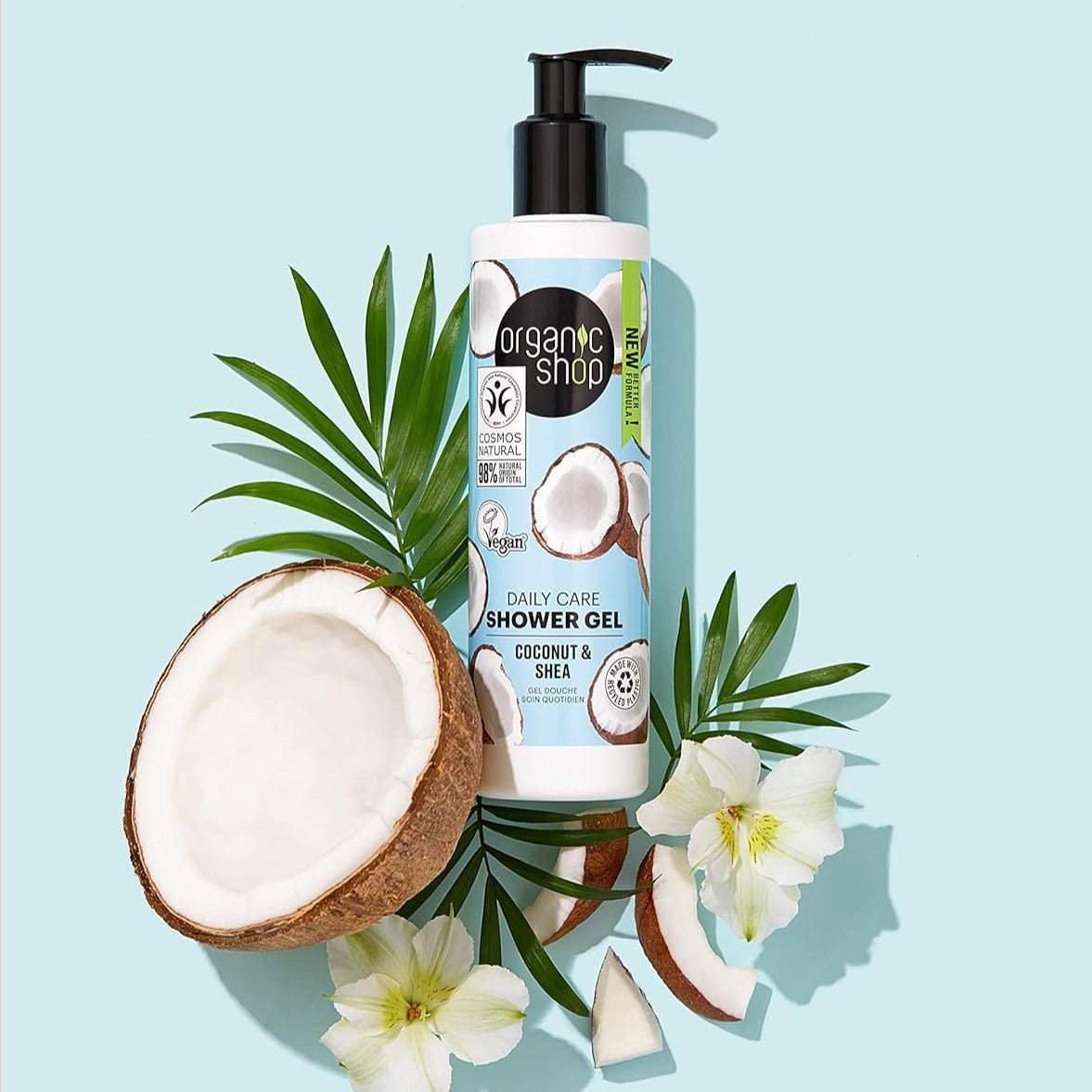Coconut and Shea Daily Care Shower Gel 280ml - Organic Shop - Shower Gel - Eco Natural Products