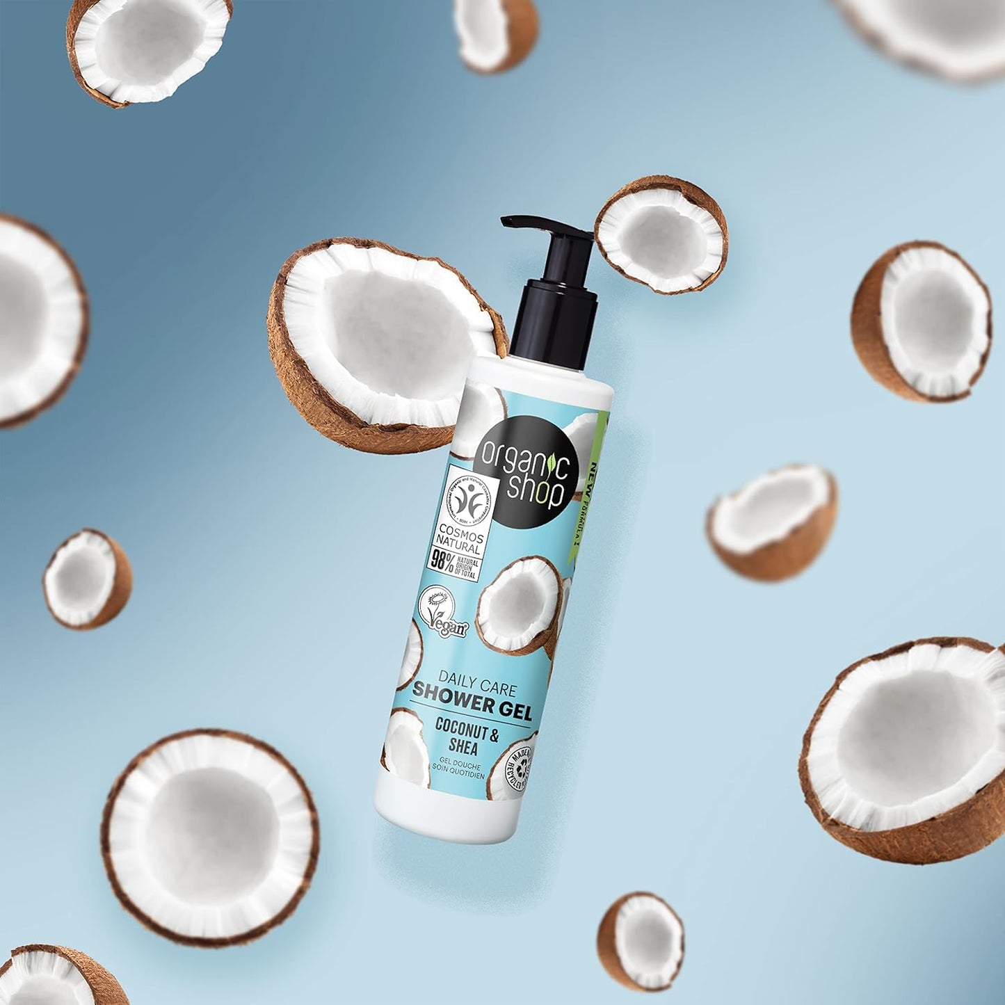 Coconut and Shea Daily Care Shower Gel 280ml - Organic Shop - Shower Gel - Eco Natural Products